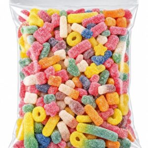 GROBITS Fizzy Pick & Mix Jelly Sweets – Classic Retro Candy Assortment (500g)