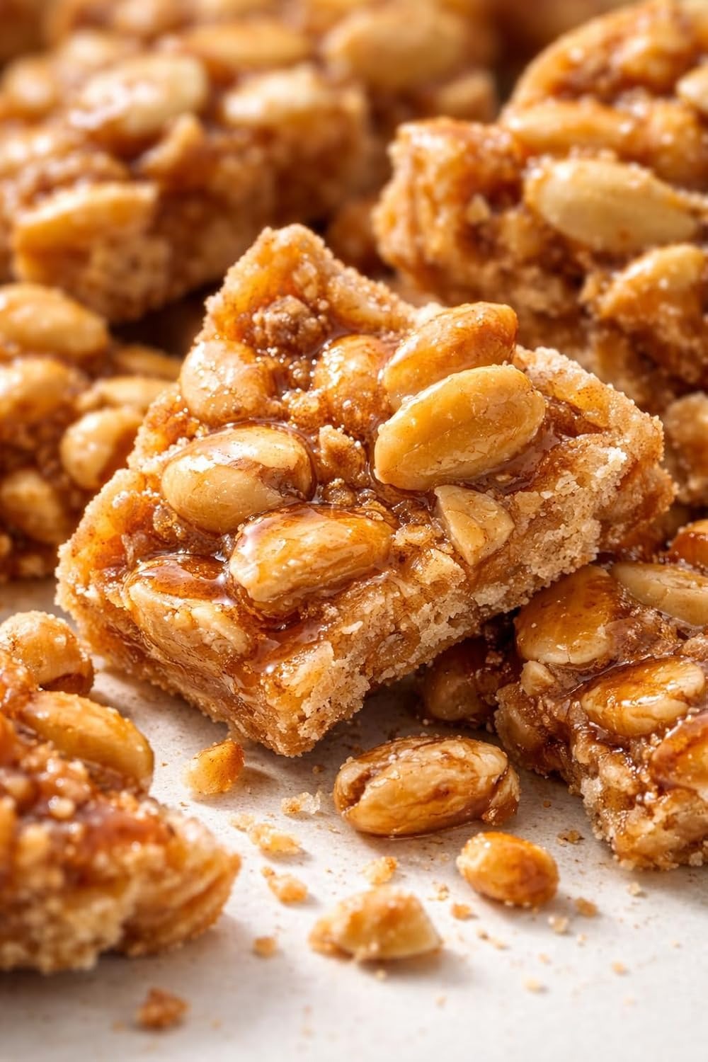 GROBITS Peanut Brittle – Traditional Roasted Caramelised Peanut Brittle (450g Jar) - Image 3