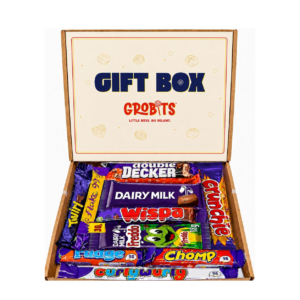 GROBITS Chocolate Gift Box – 10 Mini Bars | Gift Hamper