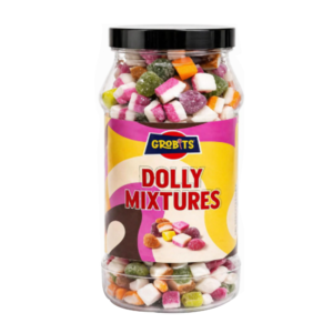 GROBITS Dolly Mixtures 700g Jar