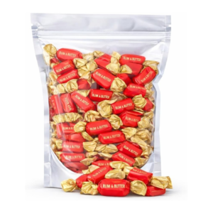 GROBITS Sugar Free Rum & Butter Toffee – Classic British Toffee 500g