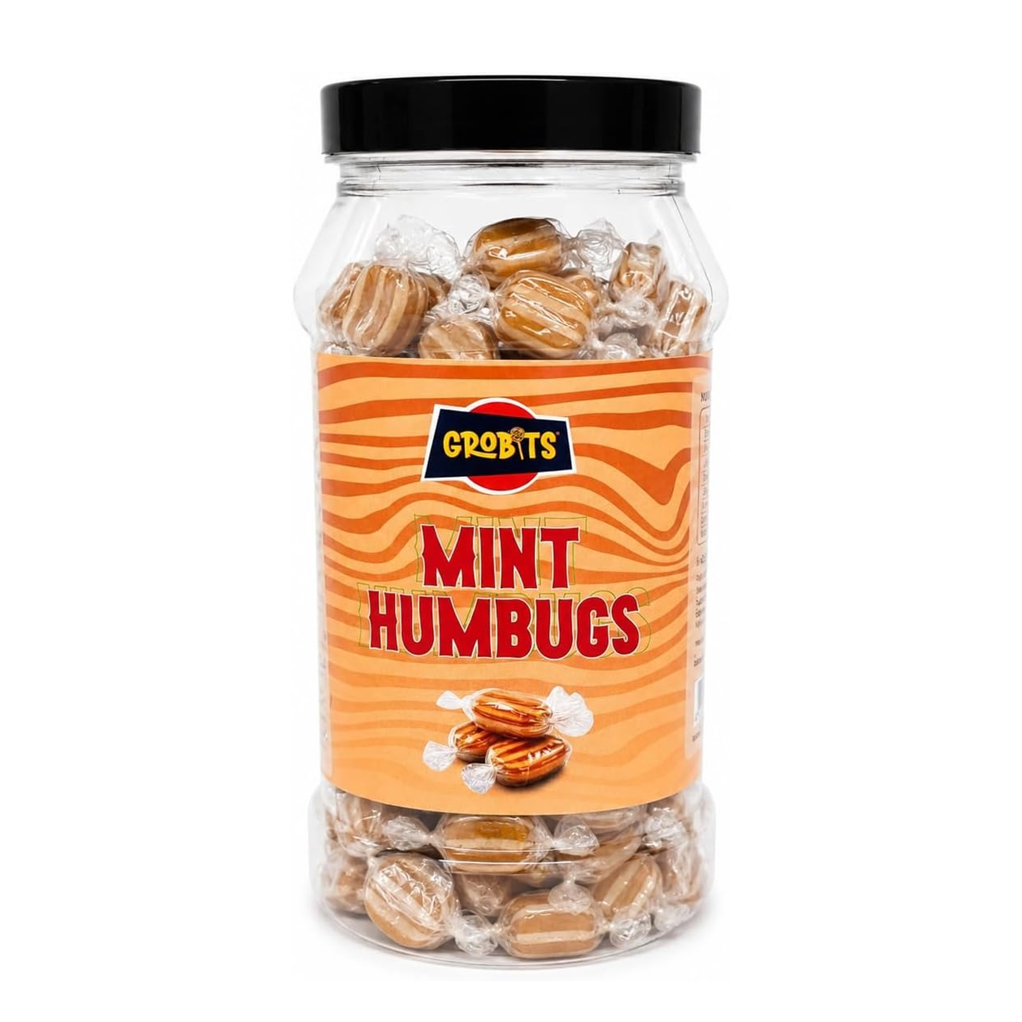 GROBITS Mint Humbugs 450g Jar