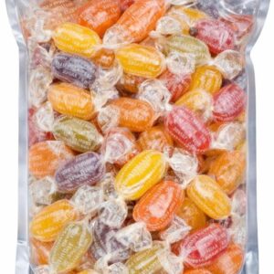 GROBITS Sugar Free Fruit Drops Toffee – Classic British Sugar-Free Candy (500g)
