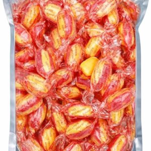 GROBITS Sugar Free Rhubarb & Custard Toffee – Classic British Sugar-Free Candy (500g)